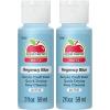 imageApple Barrel Acrylic Paint in Assorted Colors 2 Ounce 20504 BlackRegency Blue