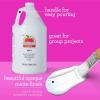 imageApple Barrel White Acrylic Paint 32 Fl Oz Pack of 1White