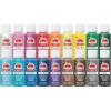 imageApple Barrel Acrylic Craft Paint Set Perfect for Arts ampamp Crafts 2 fl oz Each 18 Assorted Matte Colors 18 Count