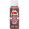 imageApple Barrel Acrylic Paint in Assorted Colors 2 Ounce 20504 BlackBarn Red
