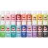 imageApple Barrel Pastel Dreams ampamp Vivid Wonders Collection Acrylic Craft Paint PROMOTCK 2 fl oz each 18 assorted matte colors 18 count