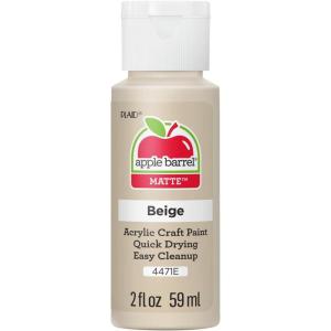 imageApple Barrel Acrylic Paint in Assorted Colors 2 Ounce 20504 BlackBeige