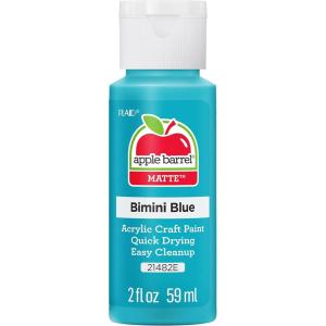 imageApple Barrel Acrylic Paint in Assorted Colors 2 Ounce 20504 BlackBimini Blue