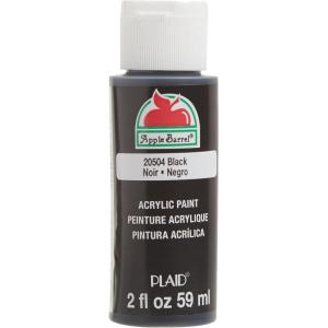imageApple Barrel Acrylic Paint in Assorted Colors 2 Ounce 20504 BlackBlack