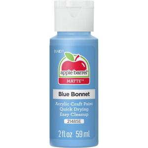 imageApple Barrel Acrylic Paint in Assorted Colors 2 Ounce 20504 BlackBlue Bonnet