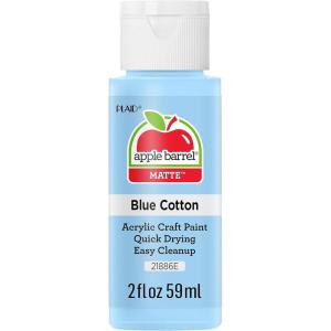 imageApple Barrel Acrylic Paint in Assorted Colors 2 Ounce 20504 BlackBlue Cotton