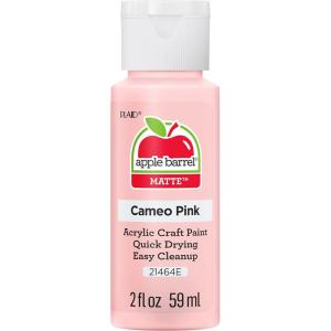 imageApple Barrel Acrylic Paint in Assorted Colors 2 Ounce 20504 BlackCameo Pink