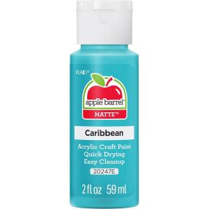 imageApple Barrel Acrylic Paint in Assorted Colors 2 Ounce 20504 BlackCaribbean