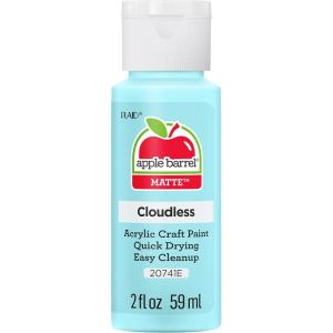 imageApple Barrel Acrylic Paint in Assorted Colors 2 Ounce 20504 BlackCloudless