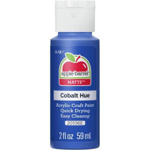imageApple Barrel Acrylic Paint in Assorted Colors 2 Ounce 20504 BlackCobalt Blue