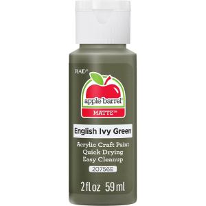 imageApple Barrel Acrylic Paint in Assorted Colors 2 Ounce 20504 BlackEnglish Ivy