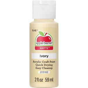 imageApple Barrel Acrylic Paint in Assorted Colors 2 Ounce 20504 BlackIvory