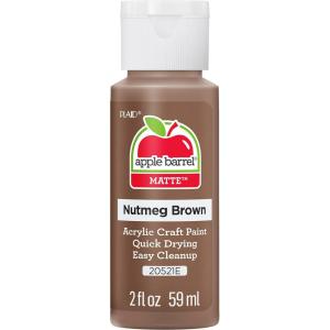 imageApple Barrel Acrylic Paint in Assorted Colors 2 Ounce 20504 BlackNutmeg Brown