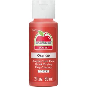 imageApple Barrel Acrylic Paint in Assorted Colors 2 Ounce 20504 BlackOrange