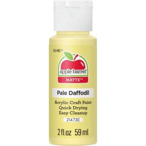 imageApple Barrel Acrylic Paint in Assorted Colors 2 Ounce 20504 BlackPale Daffodil