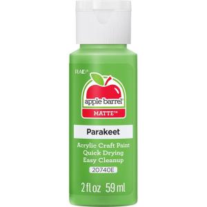 imageApple Barrel Acrylic Paint in Assorted Colors 2 Ounce 20504 BlackParakeet