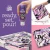 imageApple Barrel Cosmic PreMixed Set Set of 4 Fluid Ready Pour Paints Perfect for DIY Arts and Crafts Projects 13475E
