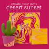imageApple Barrel Desert Sunset PreMixed Set Set of 4 Fluid Ready Pour Paints Perfect for DIY Arts and Crafts Projects 13478E
