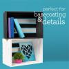 imageApple Barrel PROMOABWB Set Featuring 2 White Black Acrylic Paint Colors 16 Fl Oz Pack of 2 Multi