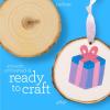 imageApple Barrel PROMOABWR22 DIY Craft Featuring 12 Paints 2 Mod Podge Acrylic Sealers 4 Wood Rounds and 10 Brushes 28 Piece Set Multi