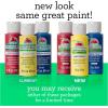 imageApple Barrel PROMOABWR22 DIY Craft Featuring 12 Paints 2 Mod Podge Acrylic Sealers 4 Wood Rounds and 10 Brushes 28 Piece Set Multi