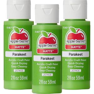 imageApple Barrel Acrylic Paint Antique White Pack of 3 2 oz 20505EAParakeet