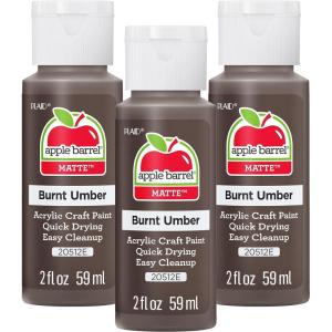 imageApple Barrel Acrylic Paint Award Blue 2 oz 21892EA Pack of 3Burnt Umber