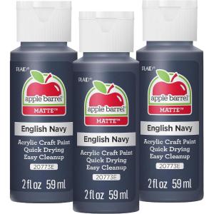 imageApple Barrel Acrylic Paint Award Blue 2 oz 21892EA Pack of 3English Navy