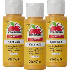 imageApple Barrel Acrylic Paint Award Blue 2 oz 21892EA Pack of 3Kings Gold