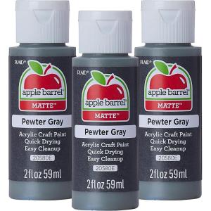 imageApple Barrel Acrylic Paint Award Blue 2 oz 21892EA Pack of 3Pewter Grey