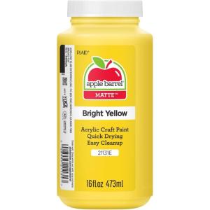 imageApple Barrel Acrylic Paint in Assorted Colors 16 Ounce 21136 Kelly GreenBright Yellow