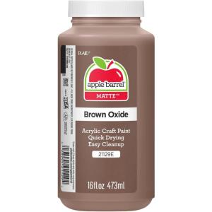 imageApple Barrel Acrylic Paint in Assorted Colors 16 Ounce 21136 Kelly GreenBrown Oxide