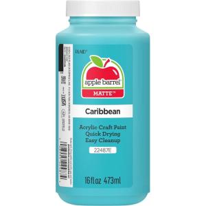 imageApple Barrel Acrylic Paint in Assorted Colors 16 Ounce 21136 Kelly GreenCaribbean
