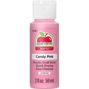imageApple Barrel Acrylic Paint in Assorted Colors 2 oz 21484 Admiral BlueCandy Pink
