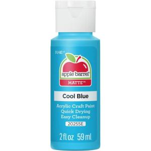imageApple Barrel Acrylic Paint in Assorted Colors 2 oz 21484 Admiral BlueCool Blue