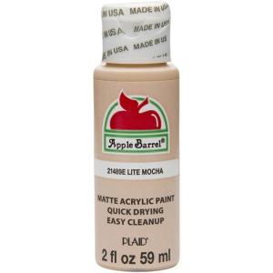 imageApple Barrel Acrylic Paint in Assorted Colors 2 oz 21484 Admiral BlueLite Mocha