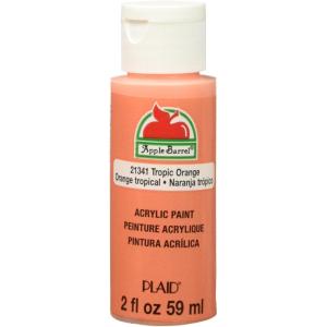 imageApple Barrel Acrylic Paint in Assorted Colors 2 oz 21484 Admiral BlueMatte Tropic Orange