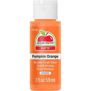 imageApple Barrel Acrylic Paint in Assorted Colors 2 oz 21484 Admiral BluePumpkin Orange