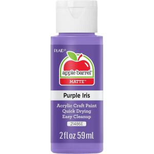 imageApple Barrel Acrylic Paint in Assorted Colors 2 oz 21484 Admiral BluePurple Iris