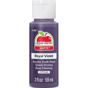 imageApple Barrel Acrylic Paint in Assorted Colors 2 oz 21484 Admiral BlueRoyal Violet