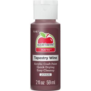 imageApple Barrel Acrylic Paint in Assorted Colors 2 oz 21484 Admiral BlueTapestry Wine