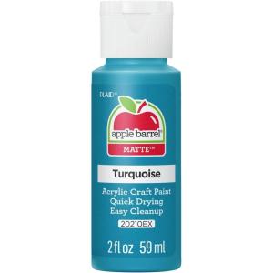 imageApple Barrel Acrylic Paint in Assorted Colors 2 oz 21484 Admiral BlueTurquoise