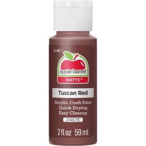 imageApple Barrel Acrylic Paint in Assorted Colors 2 oz 21484 Admiral BlueTuscan Red