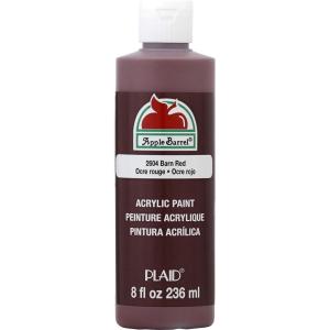 imageApple Barrel Acrylic Paint in Assorted Colors 8 Ounce 20403 WhiteBarn Red