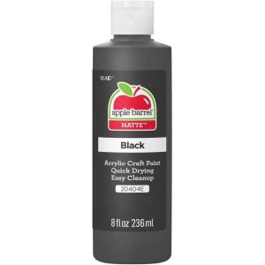 imageApple Barrel Acrylic Paint in Assorted Colors 8 Ounce 20403 WhiteBlack