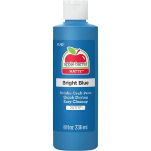 imageApple Barrel Acrylic Paint in Assorted Colors 8 Ounce 20403 WhiteBright Blue
