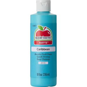 imageApple Barrel Acrylic Paint in Assorted Colors 8 Ounce 20403 WhiteCaribbean