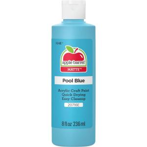 imageApple Barrel Acrylic Paint in Assorted Colors 8 Ounce 20403 WhitePool Blue