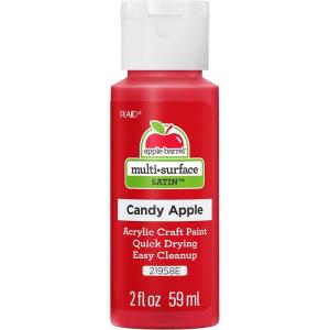 imageApple Barrel Multi Surface Acrylic Paint 2 oz Princess Purple 2 Fl OzCandy Apple