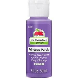 imageApple Barrel Multi Surface Acrylic Paint 2 oz Princess Purple 2 Fl OzPrincess Purple
